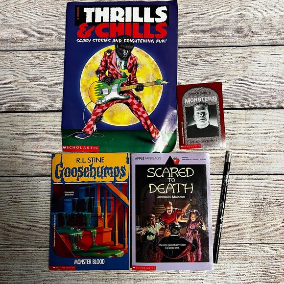 Vintage Scholastic Thrills & Chills Club sets - Picture 6 of 12
